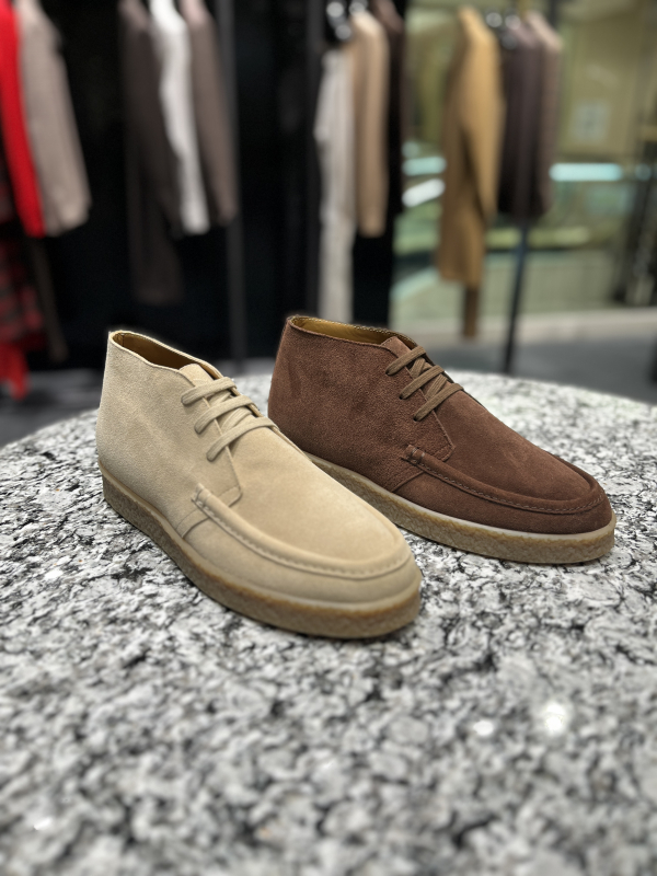 LARDINI》ウールカシミヤ ガンクラブチェックコート LARDINI》ウールカシミヤ ガンクラブチェックコート