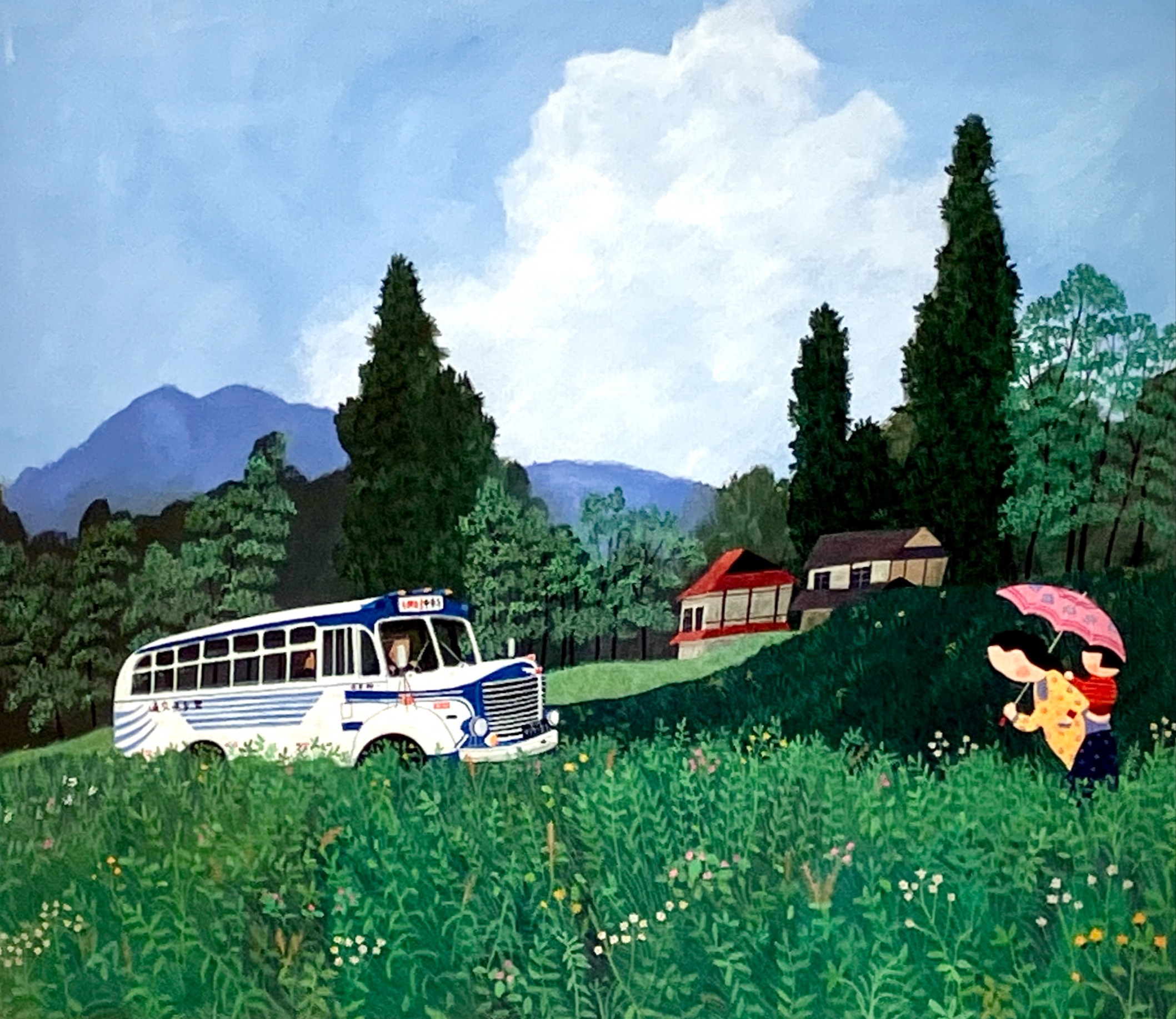 日本の四季 ふるさとの詩 原田 泰治 版画展 | ART TOPICS | 大丸京都店