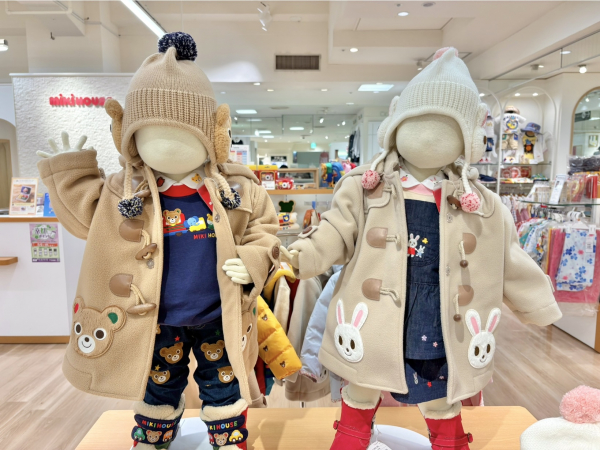ミキハウス》プチうさダッフルコート | ミキハウス | 大丸京都店公式