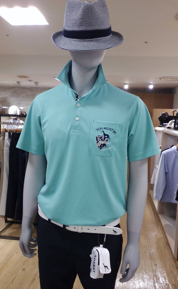 夏に最適！メンズ定番半袖ポロシャツ！ | アダバット | 大丸京都店公式