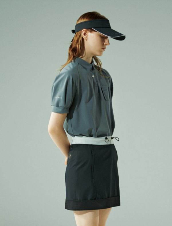 LANVIN SPORT ダンボールニットワンピース【UV/吸汗速乾/ECO