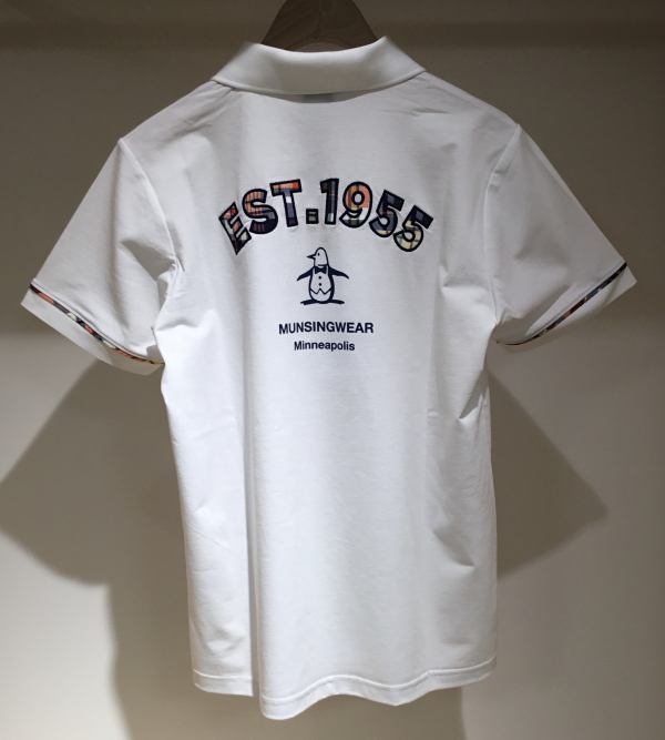 マンシングウェア Munsingwear 10 YEARS POLO SHIRTS -デサント