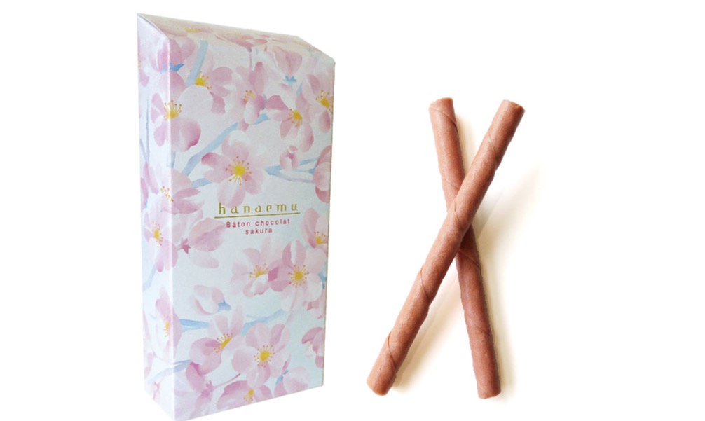 送料無料 店舗 春の限定🌸プティエコルセ桜🌸バトンショコラ桜🌸販売中 | 本 菓子