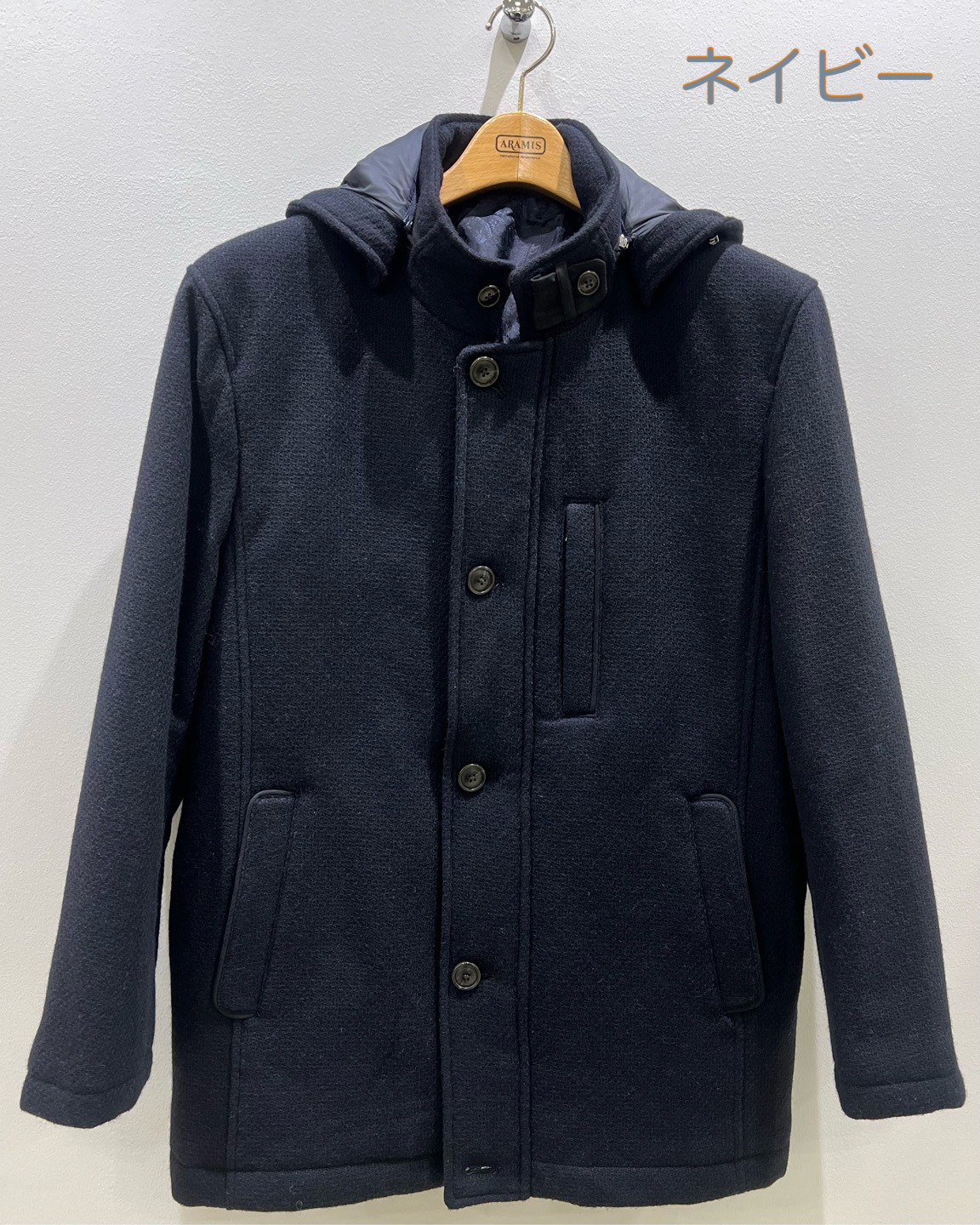 カシミヤ混紡のフーデッドコート | ARAMIS | 松坂屋名古屋店公式 カシミヤ混紡のフーデッドコート | ARAMIS | 松坂屋名古屋店公式