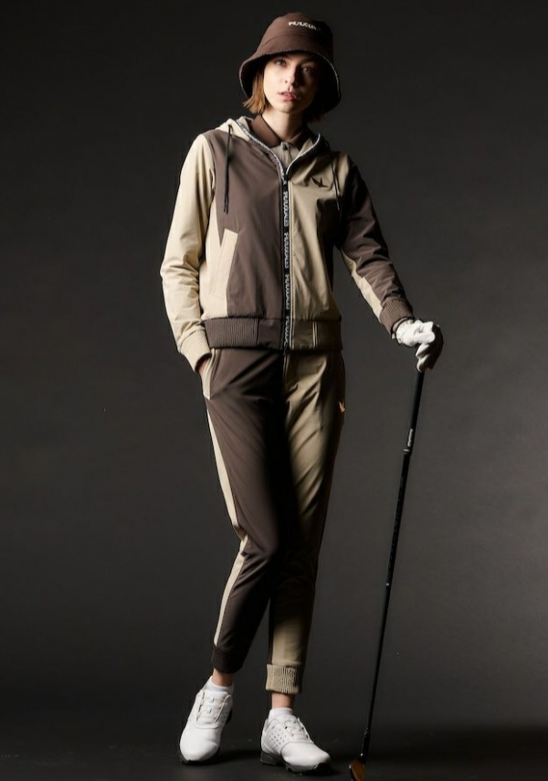 1PIU1UGUALE3 GOLF / CRAZY ZIP PARKER , RIB PANTS | ウノ ピゥ ウノ