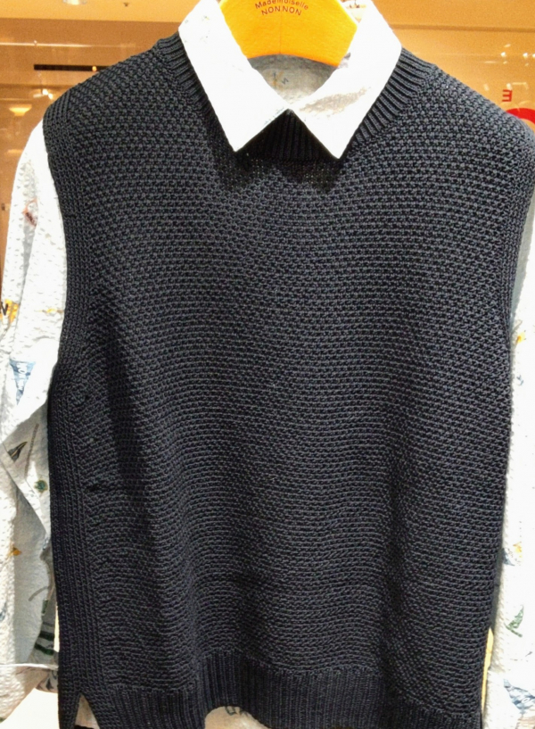 ✨新作✨鹿の子編みニットベスト | マドモアゼルノンノン | 大丸札幌店