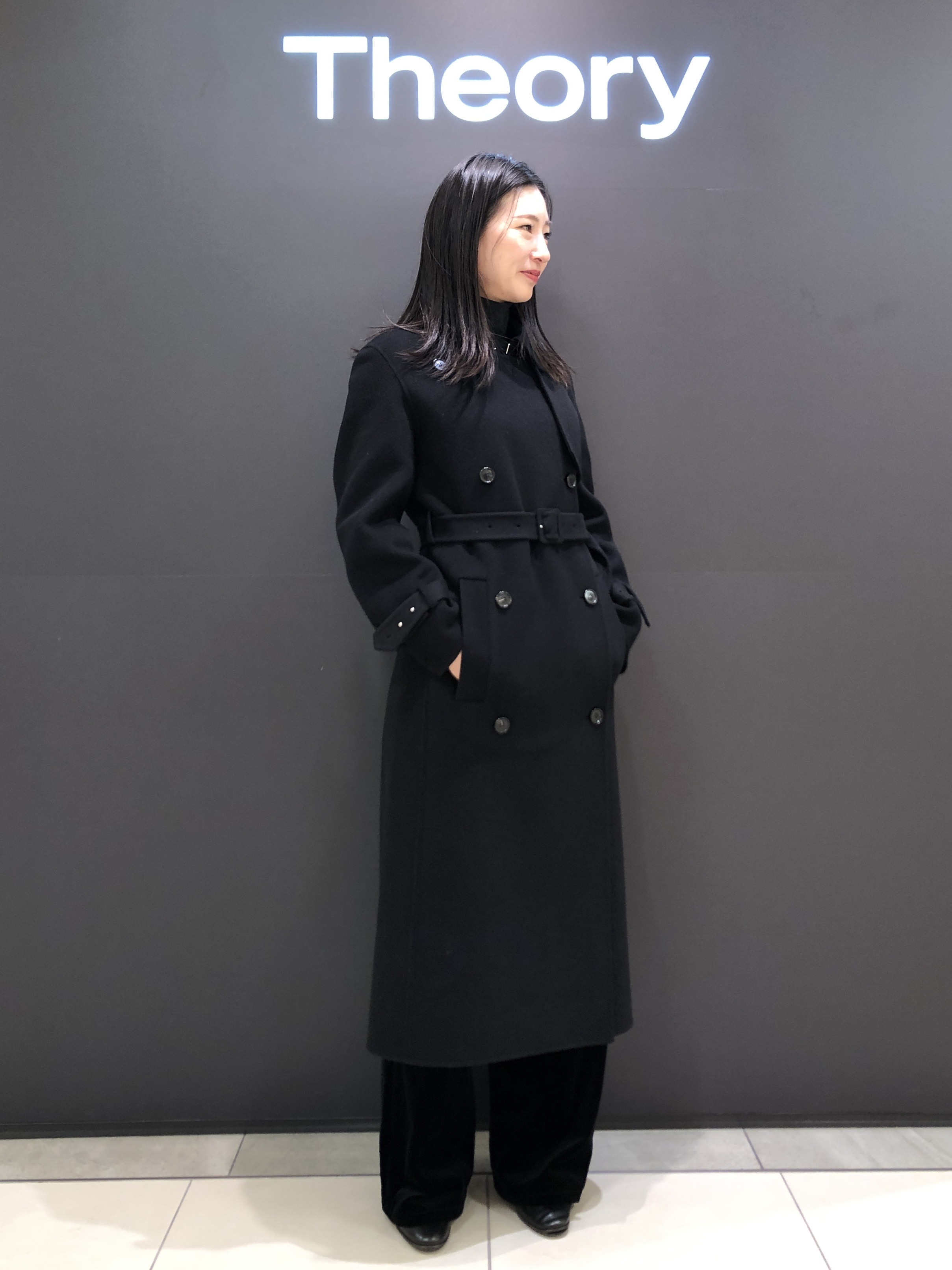 一番の 羽織るだけで決まる！ウールトレンチコート | セオリー | 大丸 ジャケット・アウター