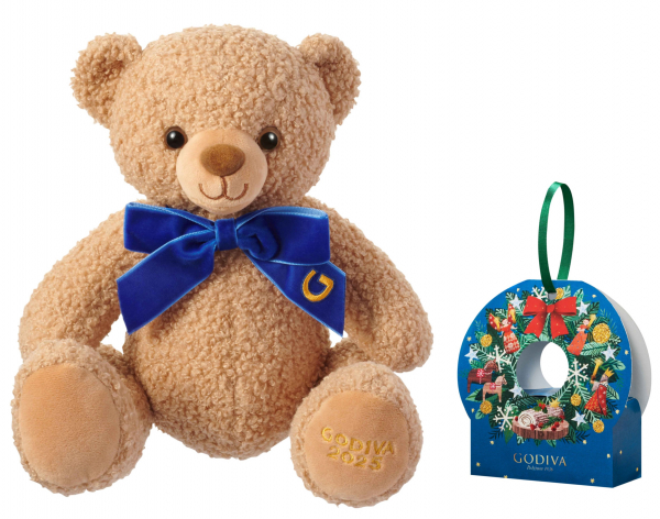 ゴディバ　テディベア　2014　新品　エトワールドゥノエルベア　サンタクロース