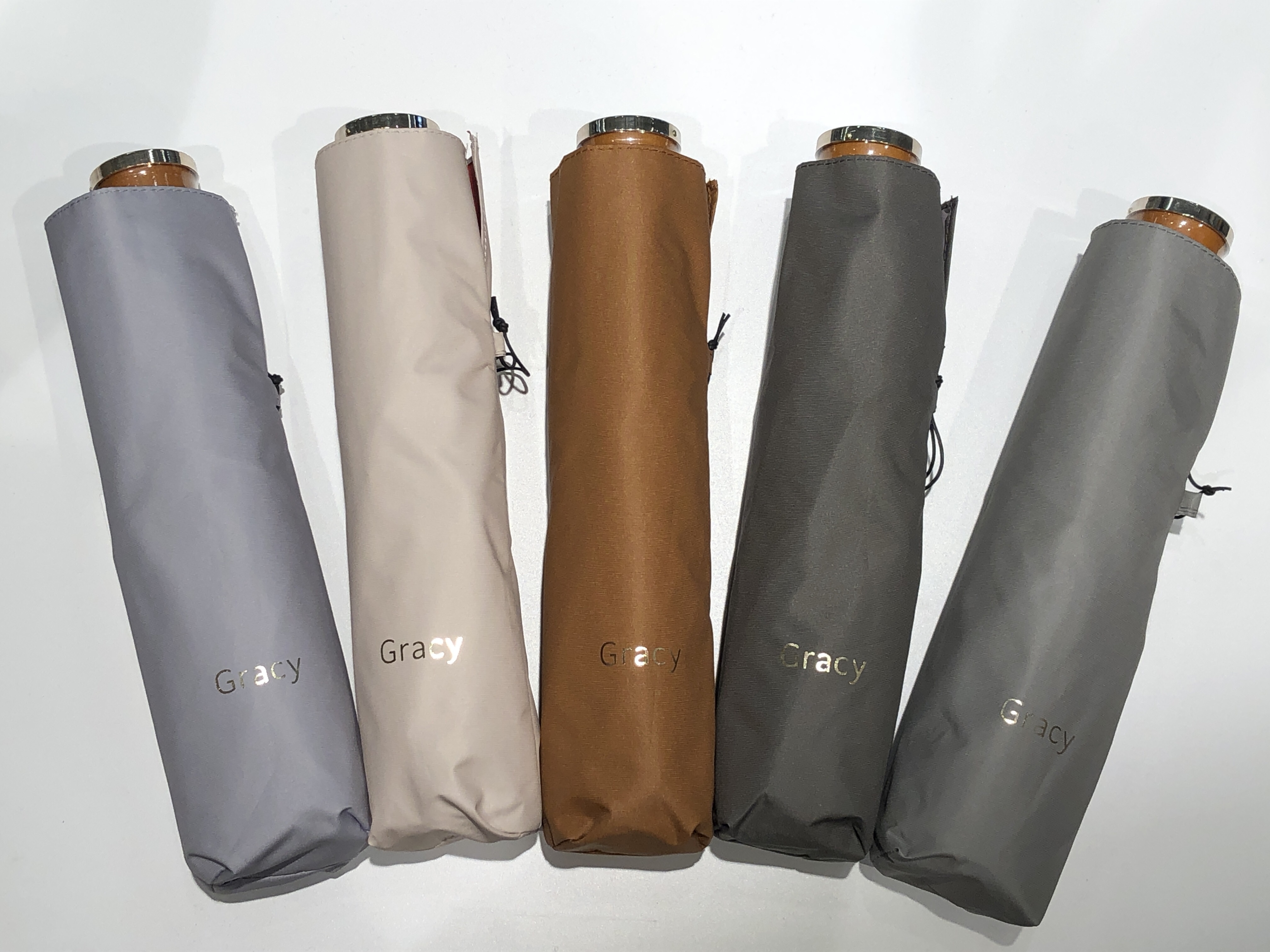☆新品☆GRACY 晴雨兼用パラソル 日傘 1級遮光 遮熱 ストライプ