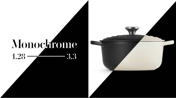 Monochrome② | ル・クルーゼ | 大丸心斎橋店公式 SHOP BLOG