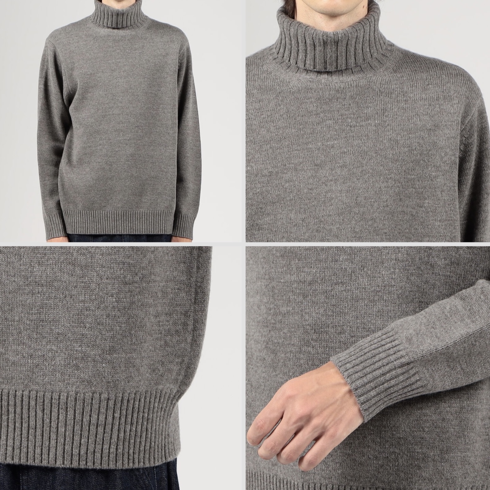 商品画像：TOMORROWLAND tricot ショールカラー ニット セーター L - メルカリ 2
