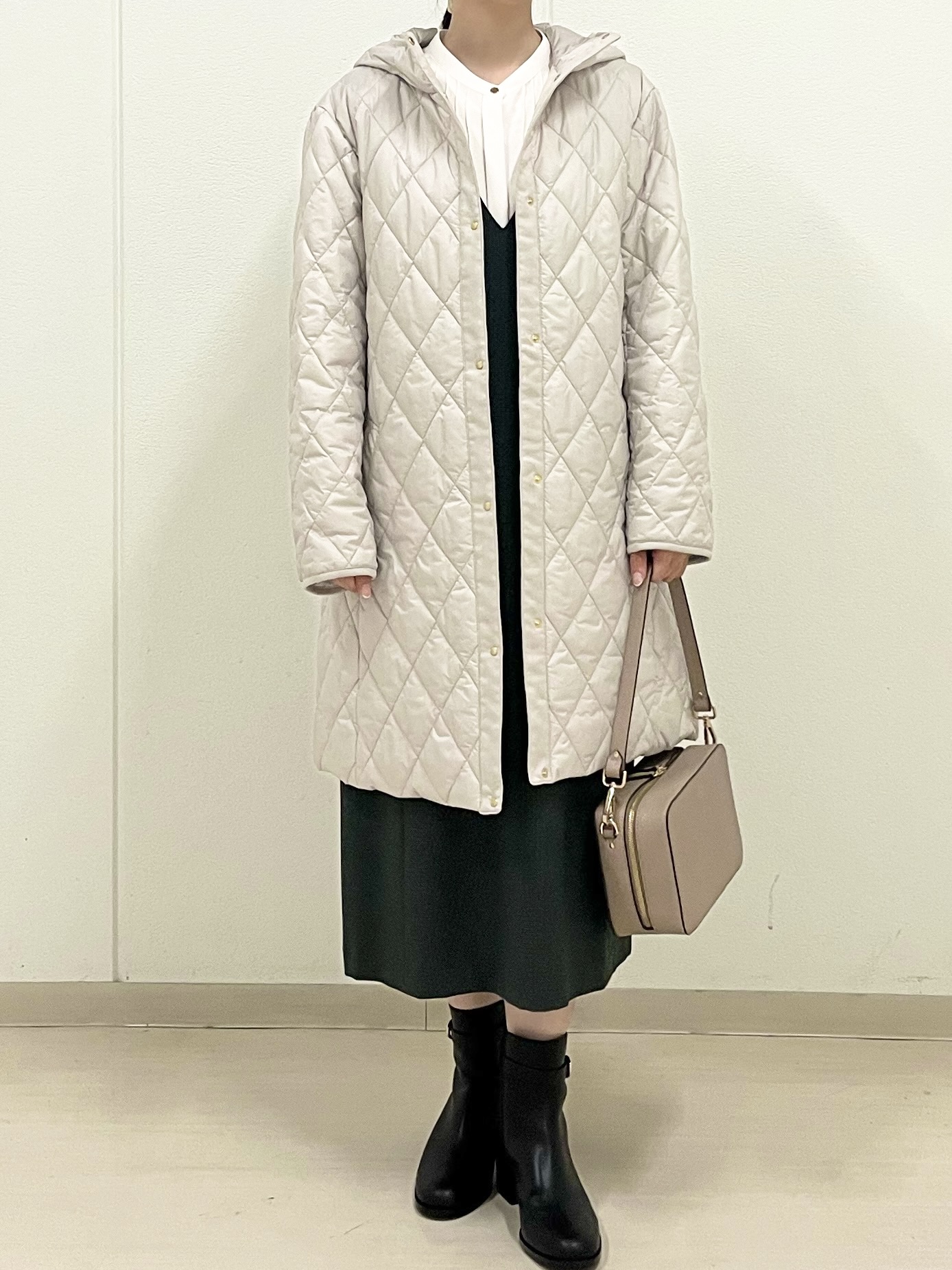 6F J.PRESS LADIES】キルティング フーデッドコート | J.プレス