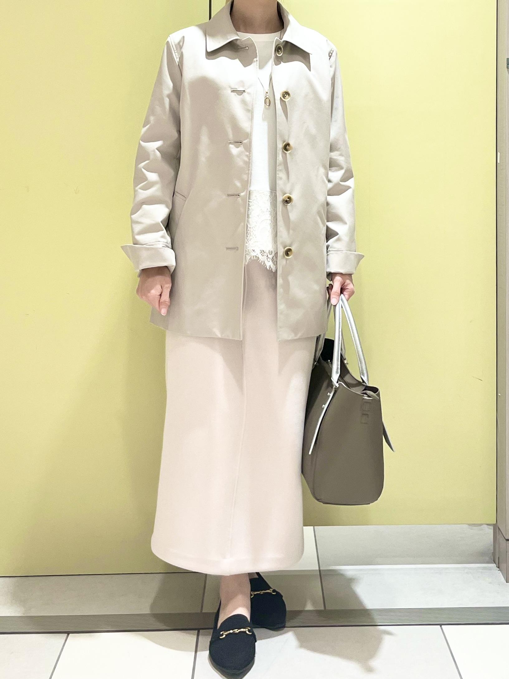 【ポイント10倍】 J.PRESS 6F LADIES】定番人気のステンカラーコート J.プレス | ジャケット・アウター