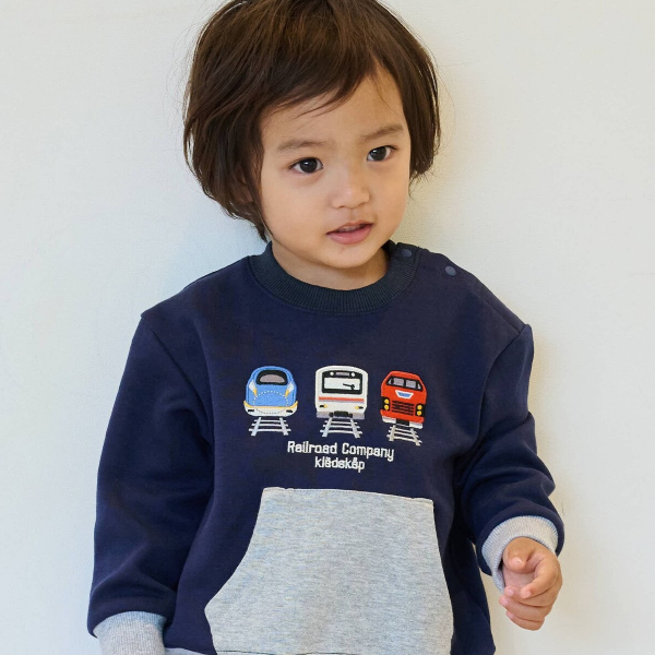 【canvas】クレードスコープトレーナー3枚セット　110cm canvas】クレードスコープトレーナー3枚セット 110cm canvas