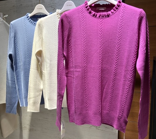 新作のカシミヤニット入荷いたしました【7階 エルミダ】 | エルミダ | 大丸梅田店公式 SHOP BLOG