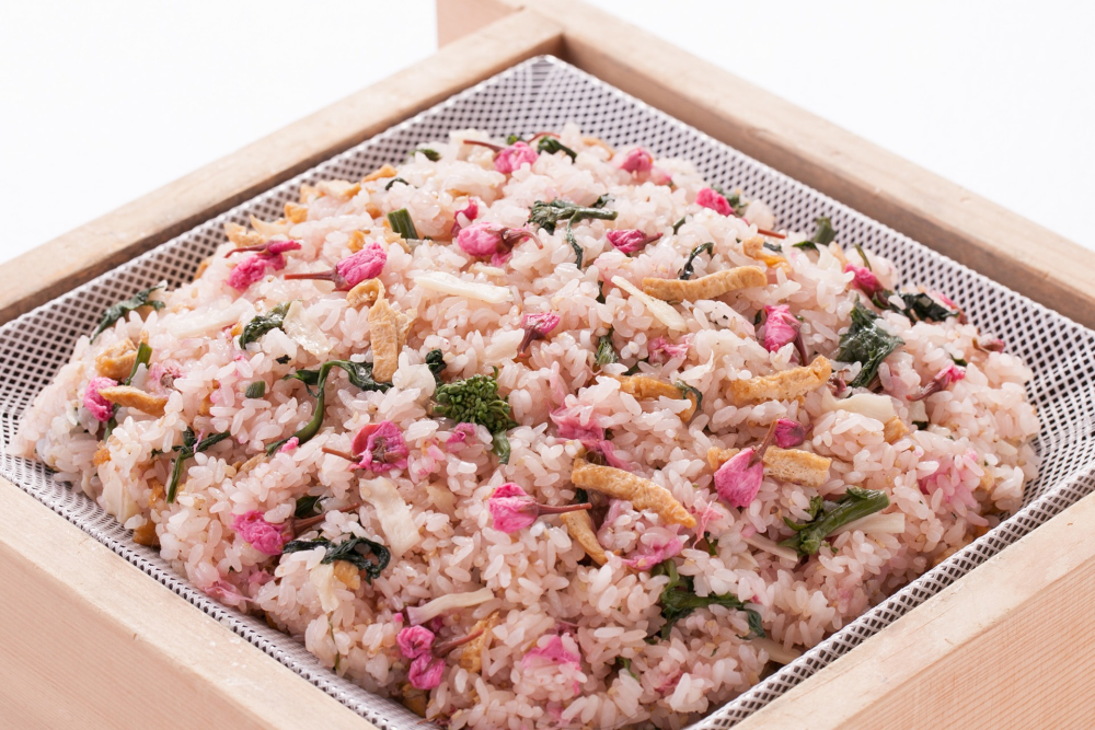 🌸手摘み桜おこわと宴御膳