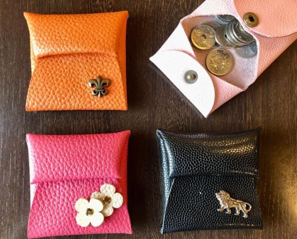 ≪予告≫レザーコインケース　ワークショップ