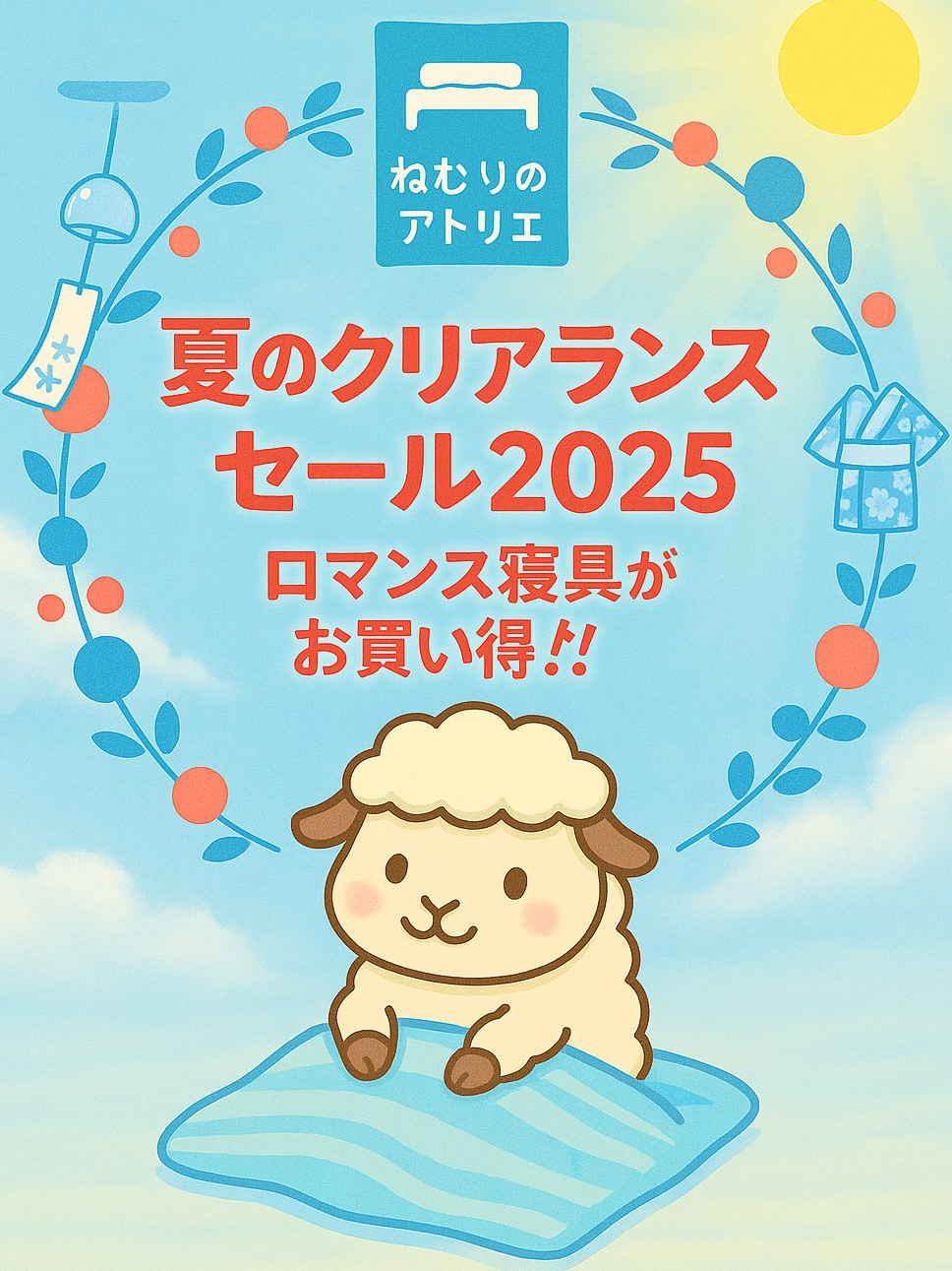 🍃半期に一度のクリアランスセールまもなくスタート🍃