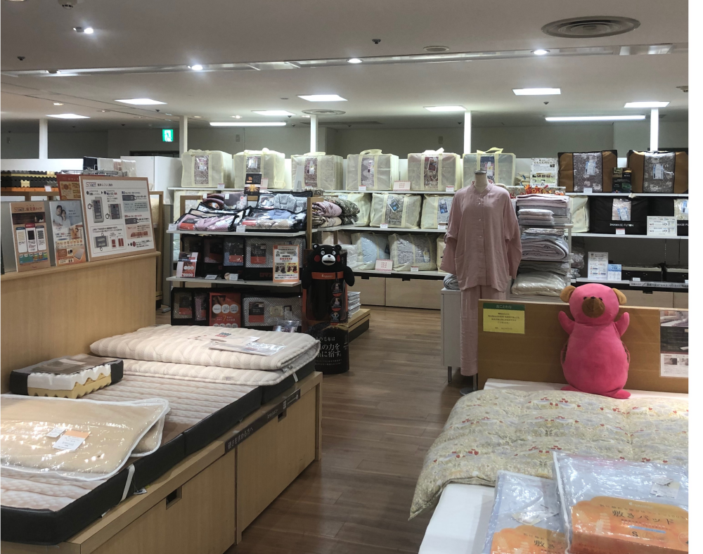 新作 羽毛ふとんであったか快適冬支度