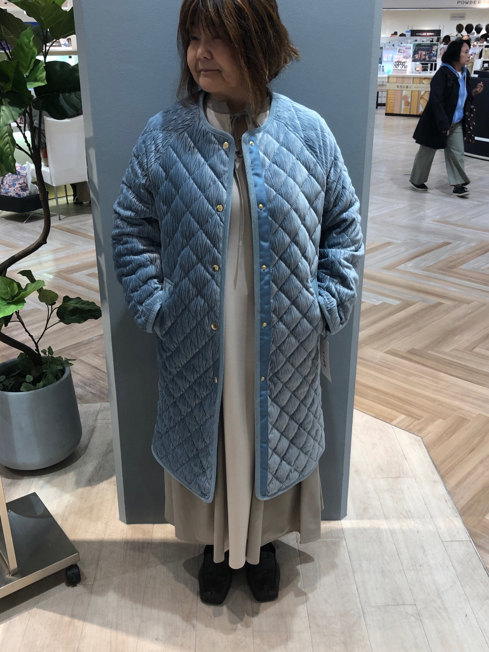 キルティングコート