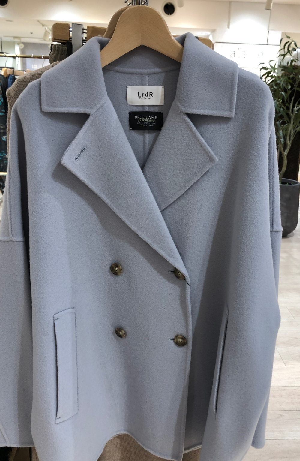 ペコラムウールコート