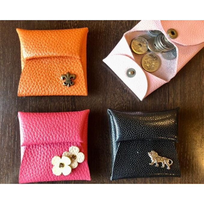 ≪予告≫レザーコインケース　ワークショップ