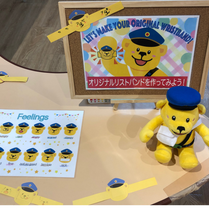 🖍️リストバンドづくり実施中