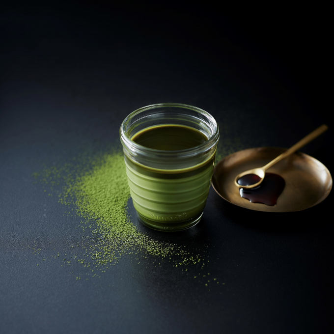 新商品！濃抹茶のプリン