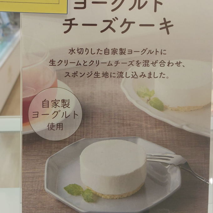 【商品情報】ヨーグルトチーズケーキ