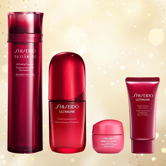 2025年11月1日(土) 数量限定発売  SHISEIDO 美のめぐりホリデーキット