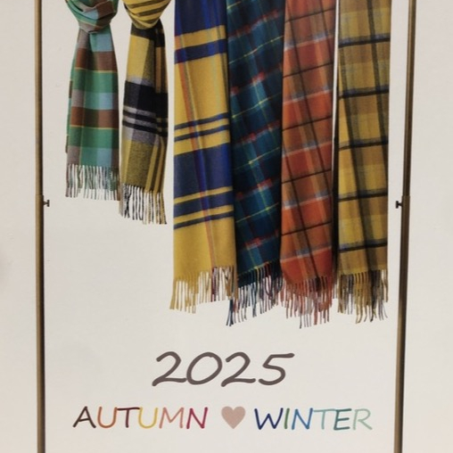 HAPPY  HOLIDAYS  2025   カシミヤストール