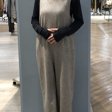 ウールサロペット