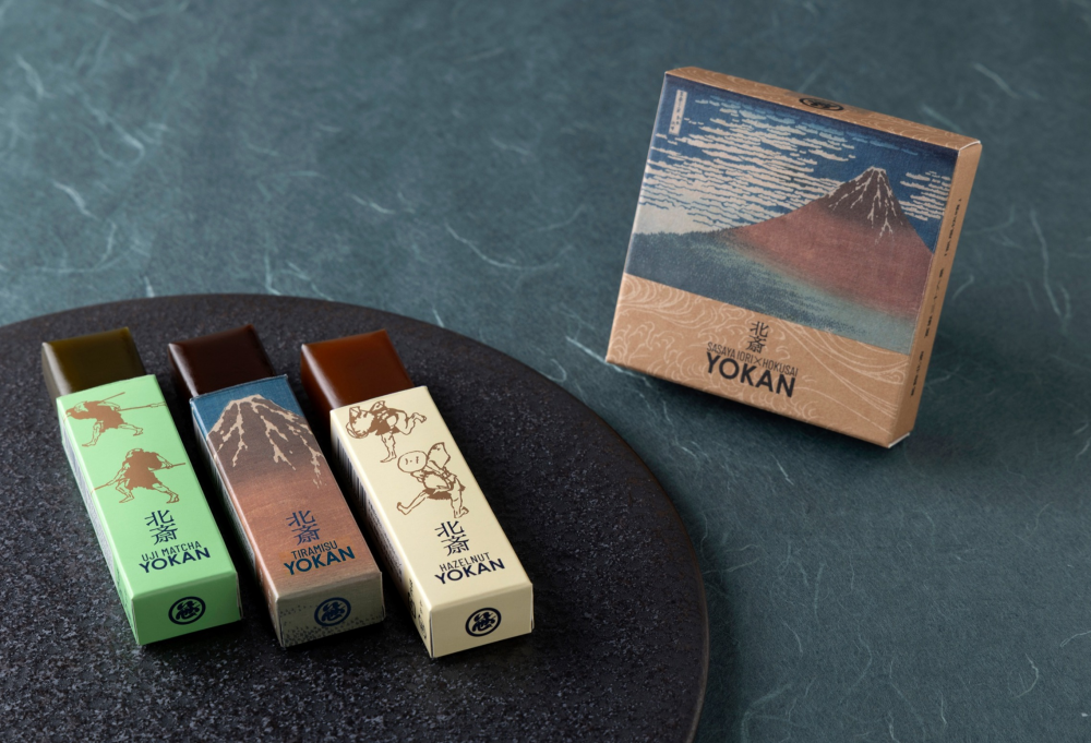 笹屋伊織　北斎羊羹