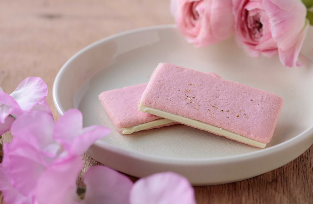 笹屋伊織　桜ラングドシャ