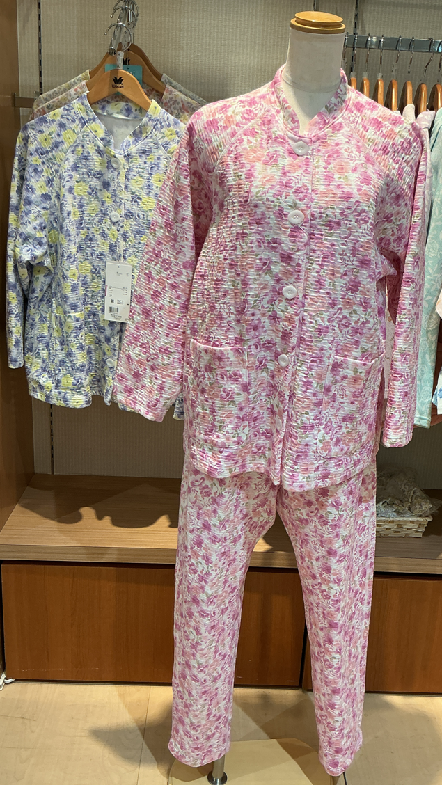 ワコールらくラクパートナーから暖かいパジャマ新登場❣️