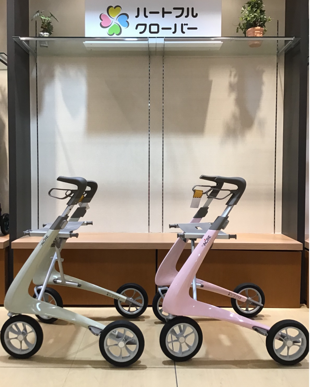 おしゃれに！もっと楽しく！素敵な歩行器「バイエーカー」