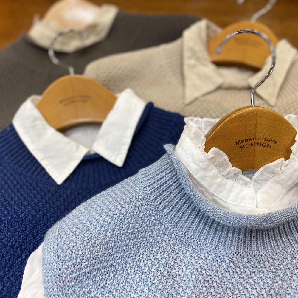 名作 ニットベスト | Mademoiselle NONNON | 松坂屋高槻店公式 SHOP BLOG トップス