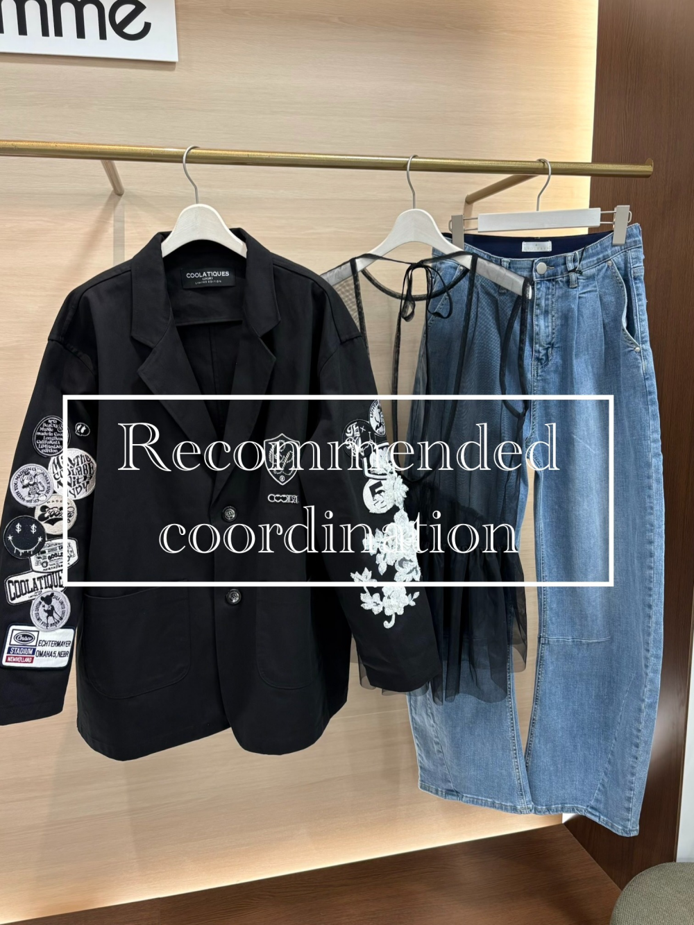〘COOLA〙ジャケットのおすすめコーディネート