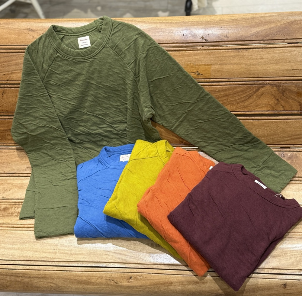 肌触り抜群カットソー