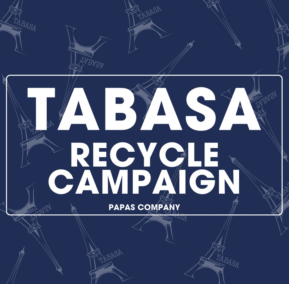 TABASAリサイクルキャンペーン　9月4日（金）start