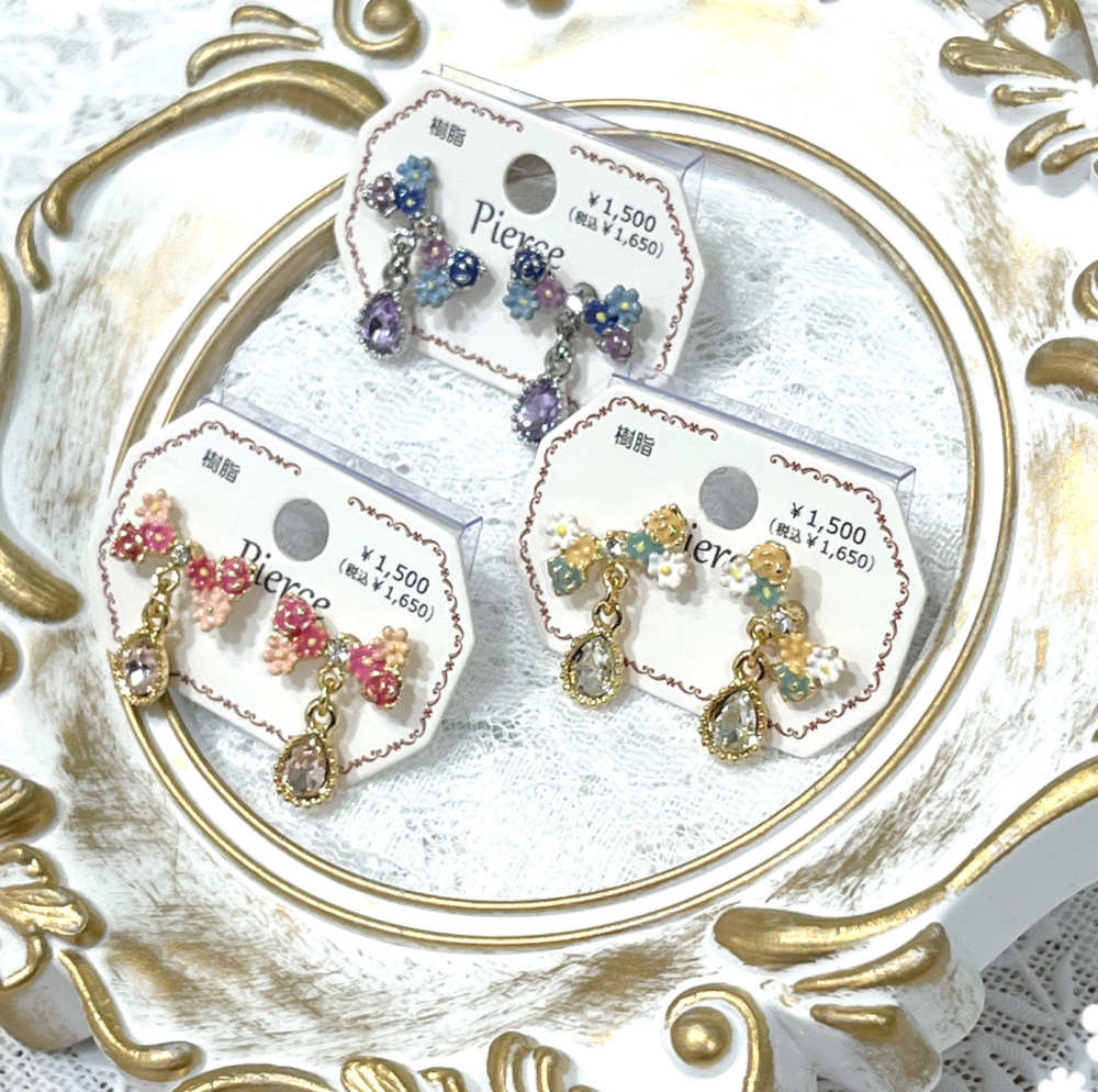 🎁プチギフトにオススメ🎁　新作アクセサリー🌸