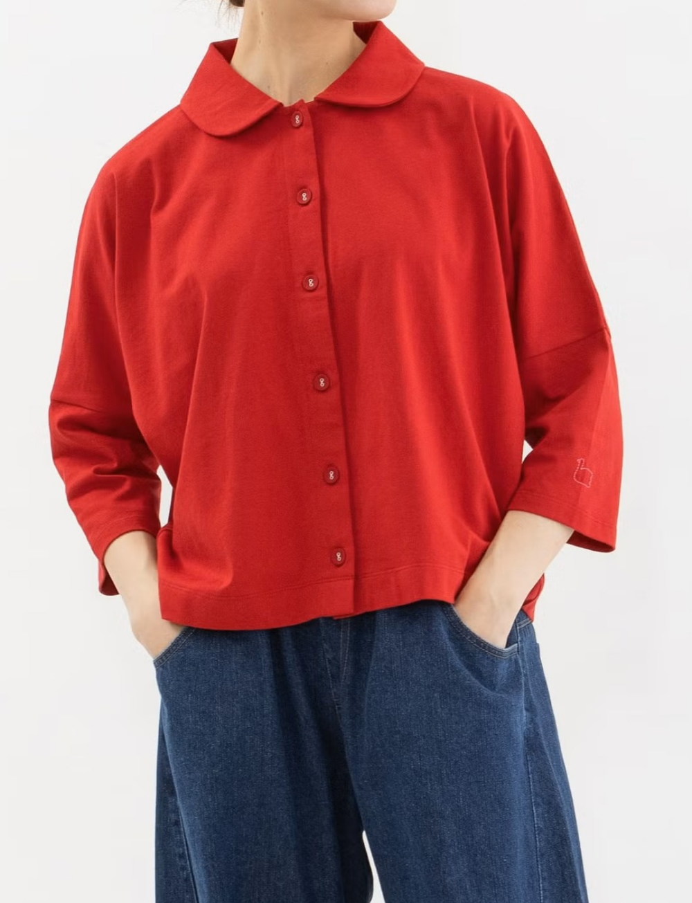 【2Fノップドゥノッド】母の日ギフトに◎ドルマンスリーブの7分袖トップス