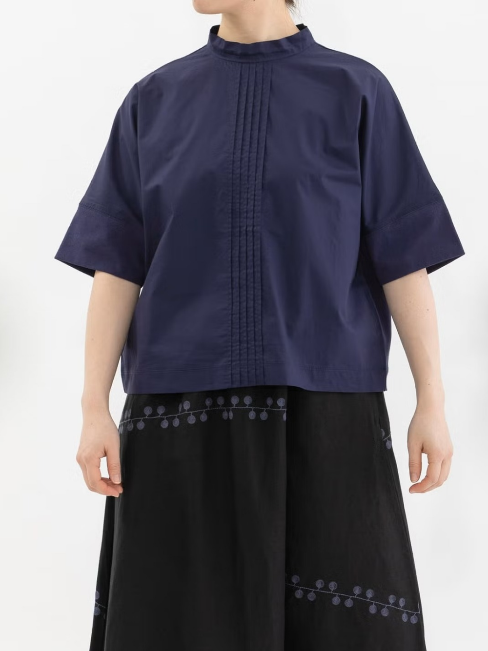 【2Fノップドゥノッド】母の日ギフトに◎ブラウス風キレイめTシャツ