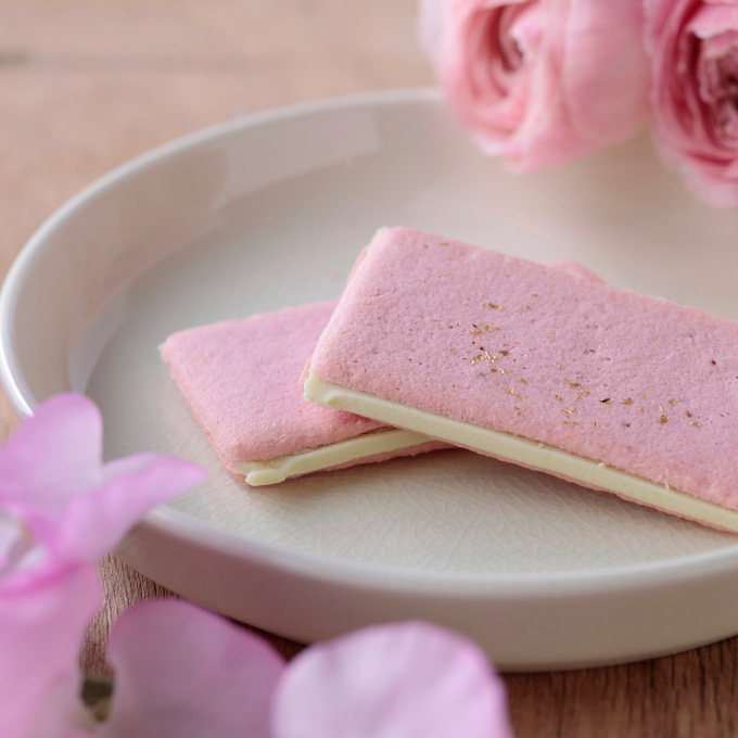 笹屋伊織　桜ラングドシャ