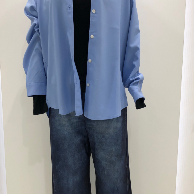 寒さをお洒落に乗り切るお出かけデニム👖