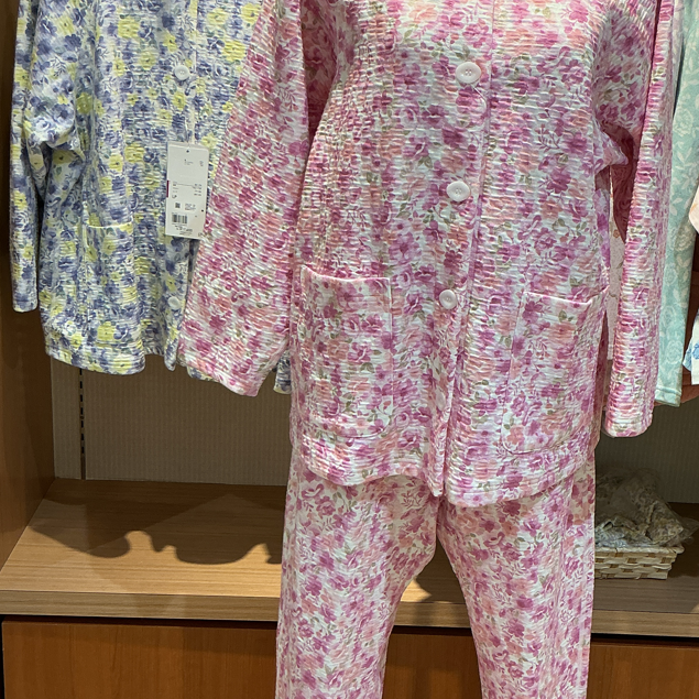 ワコールらくラクパートナーから暖かいパジャマ新登場❣️