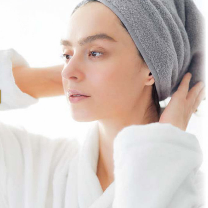 美肌ヘアケアタオル