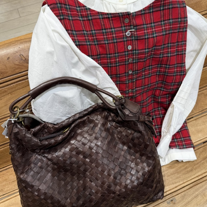 チョコ色バッグ🍫