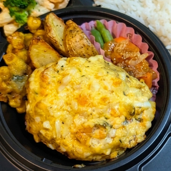 【新商品】ガパオハンバーグ弁当