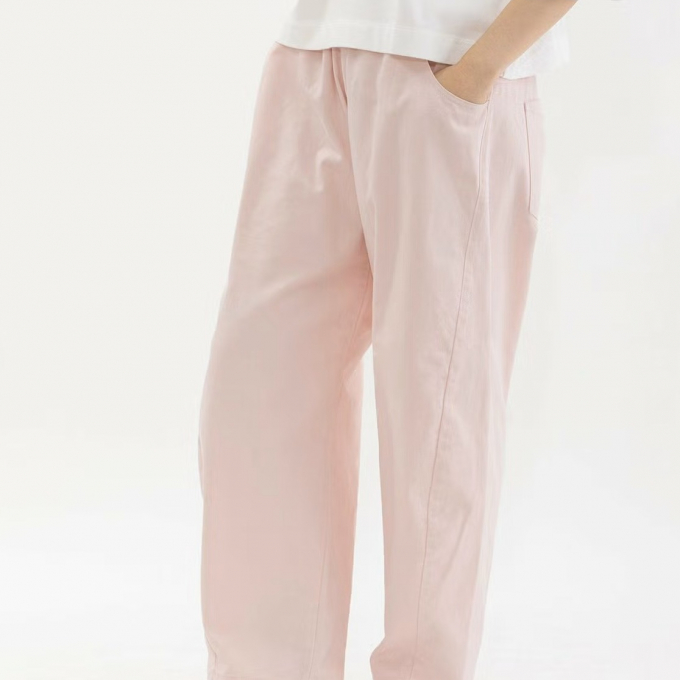 【2Fノップドゥノッド】サイズ展開あり♪カーブデニムパンツ